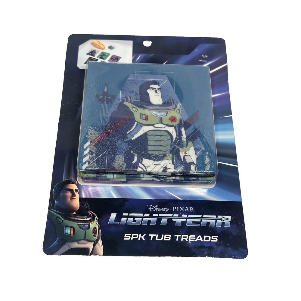 5 pack bath tub threads non slip kids accessories disney‎ buzz lightyear